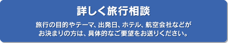詳しく旅行相談
