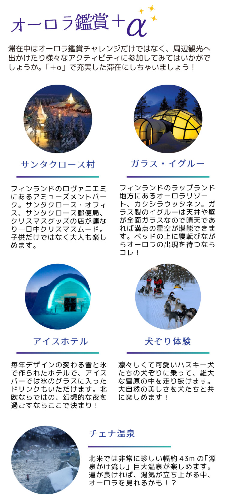 オーロラ鑑賞＋&alpha;
